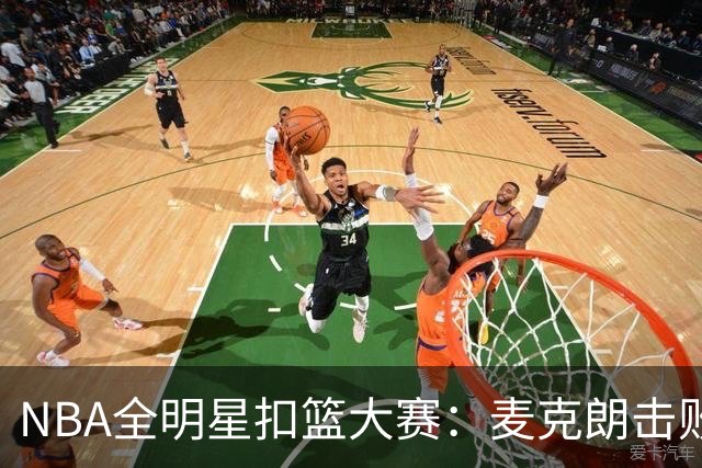NBA全明星扣篮大赛：麦克朗击败杰伦布朗卫冕